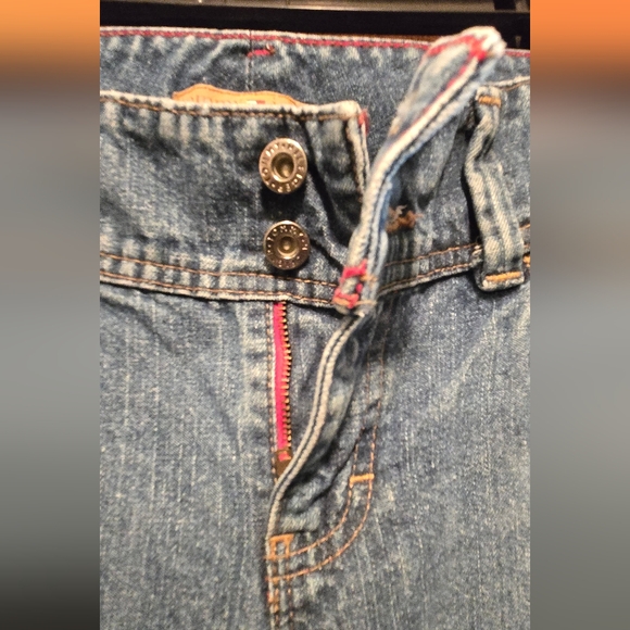 Tommy Jeans Blue Boot Cut Jeans Sz8/10 - Picture 6 of 9